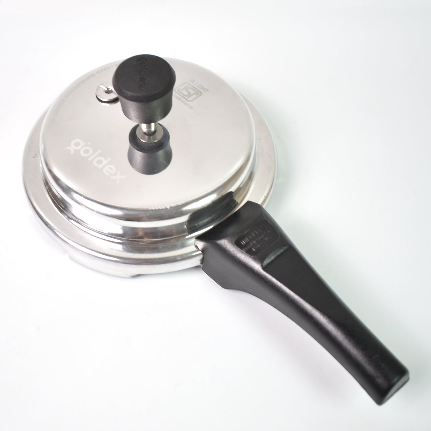 Aluminium Classic Goldex Pressure Cookers With Outer Lid (1.5 Litres) Wukusy