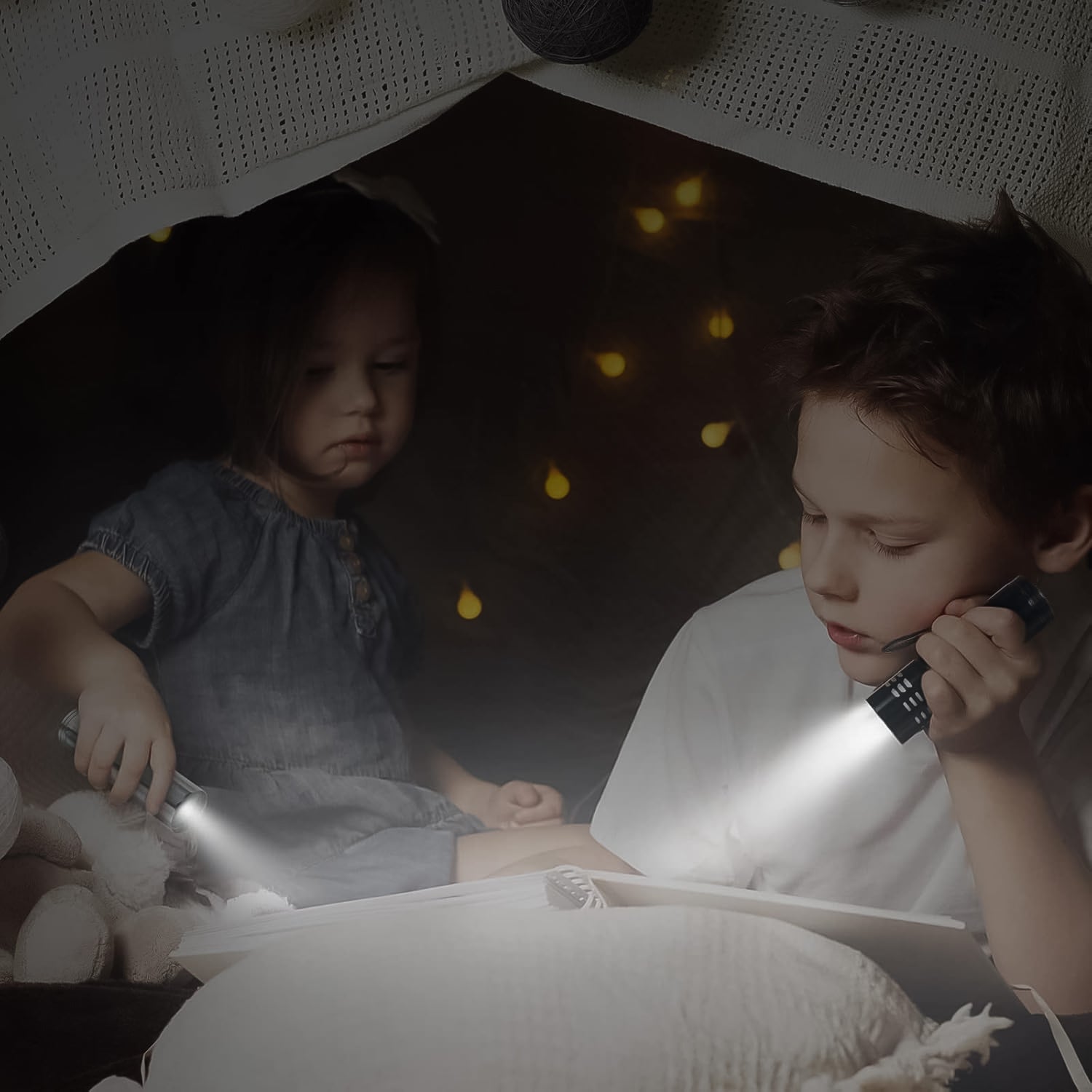 Portable Mini Torch Super-bright Mini 3aaa Battery Operated (Battery Included 1 Pc Wukusy