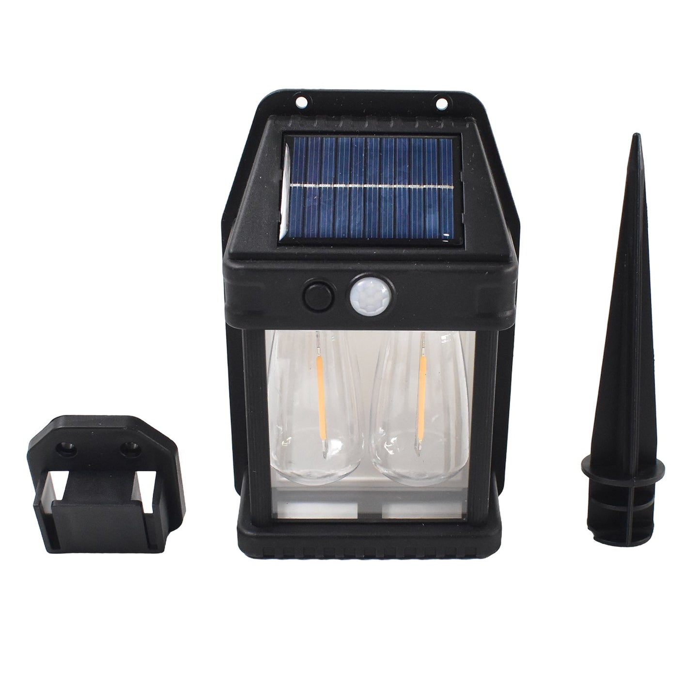 18w Solar Wall Double Lights  Lamp With 2 Modes  Motion Sensor (1 Pc) Wukusy