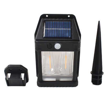 18w Solar Wall Double Lights  Lamp With 2 Modes  Motion Sensor (1 Pc) Wukusy