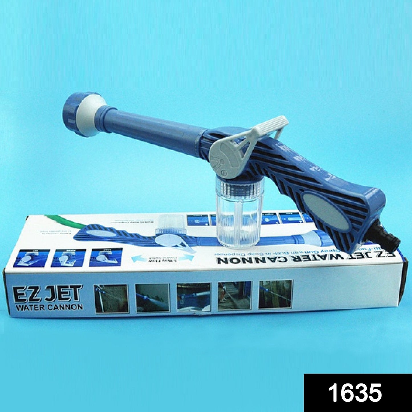 1635 Jet Water Cannon 8 In 1 Turbo Water Spray Gun Wukusy