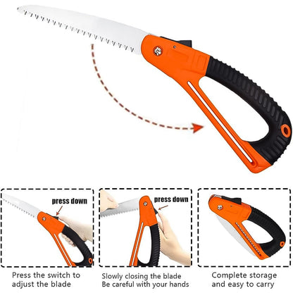 15 Inch Mini Pruning Folding Saw (1 Pc) Wukusy