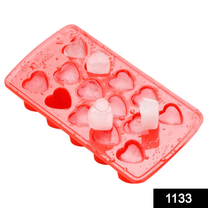 1133  Heart Shape Ice Cube Tray Wukusy