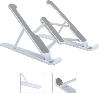 Adjustable Laptop Stand Holder With Built-in Foldable Legs And High Quality Fibre Wukusy