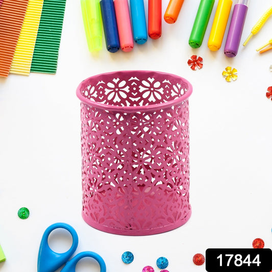 Pen Holder Office Desk Metal Mesh Pen Stand (1 Pc) Wukusy