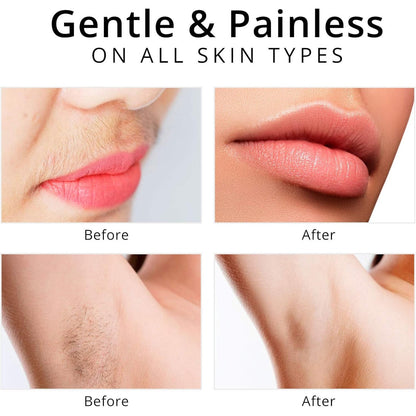 2-in-1 Eyebrow Razor  Painless Hair Shaver (1 Pc) Wukusy