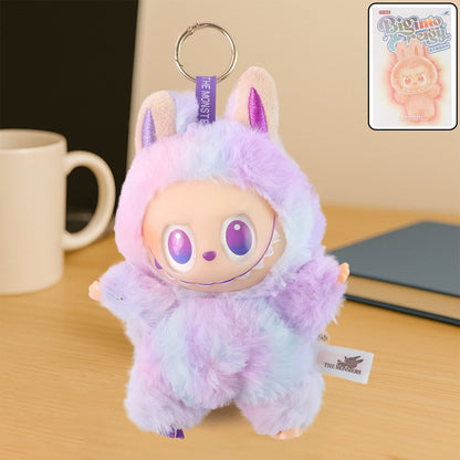 Light Purple Plush Toy Cartoon Keychain With Hook Colorful Light Purple (1 Pc) Wukusy
