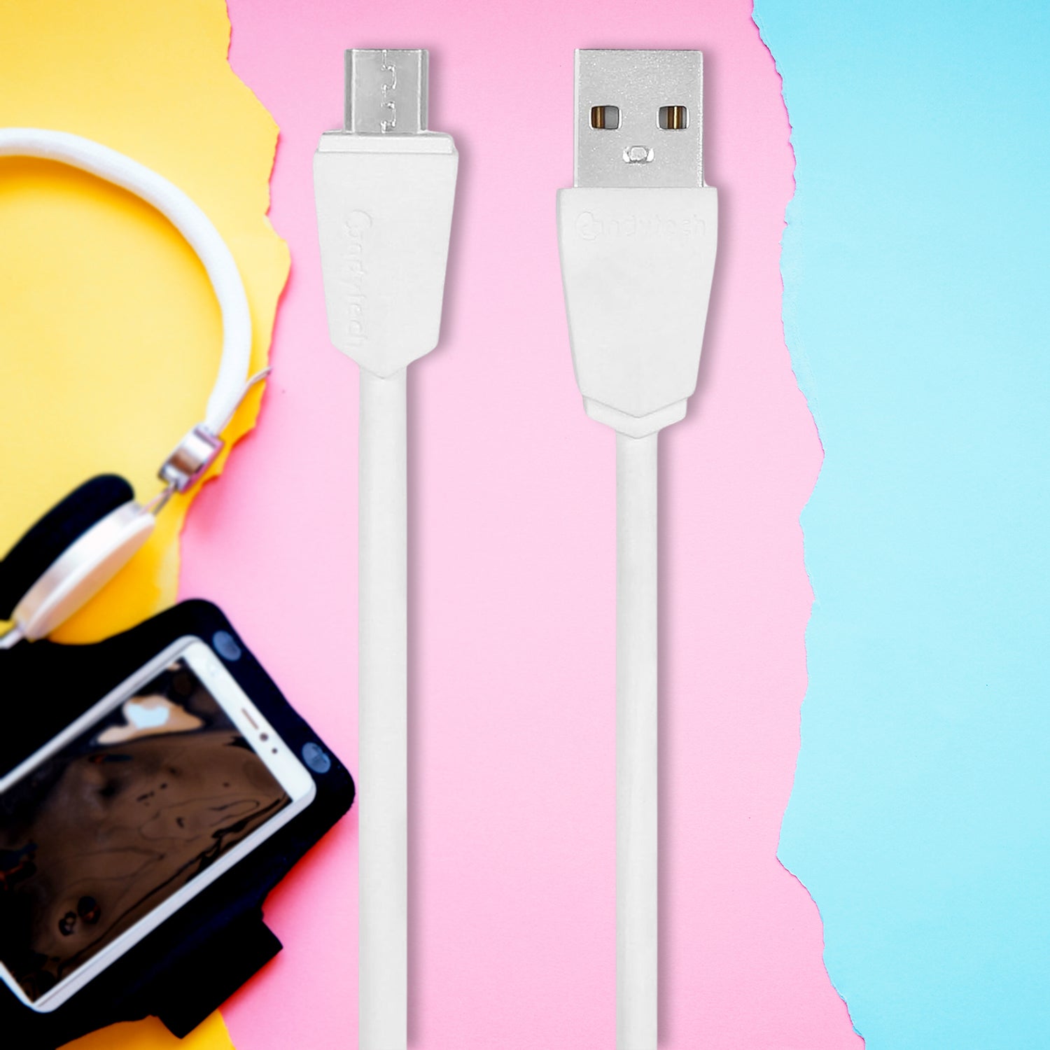2a Fast Charging For Android Micro Cable (1000 Mm) Wukusy