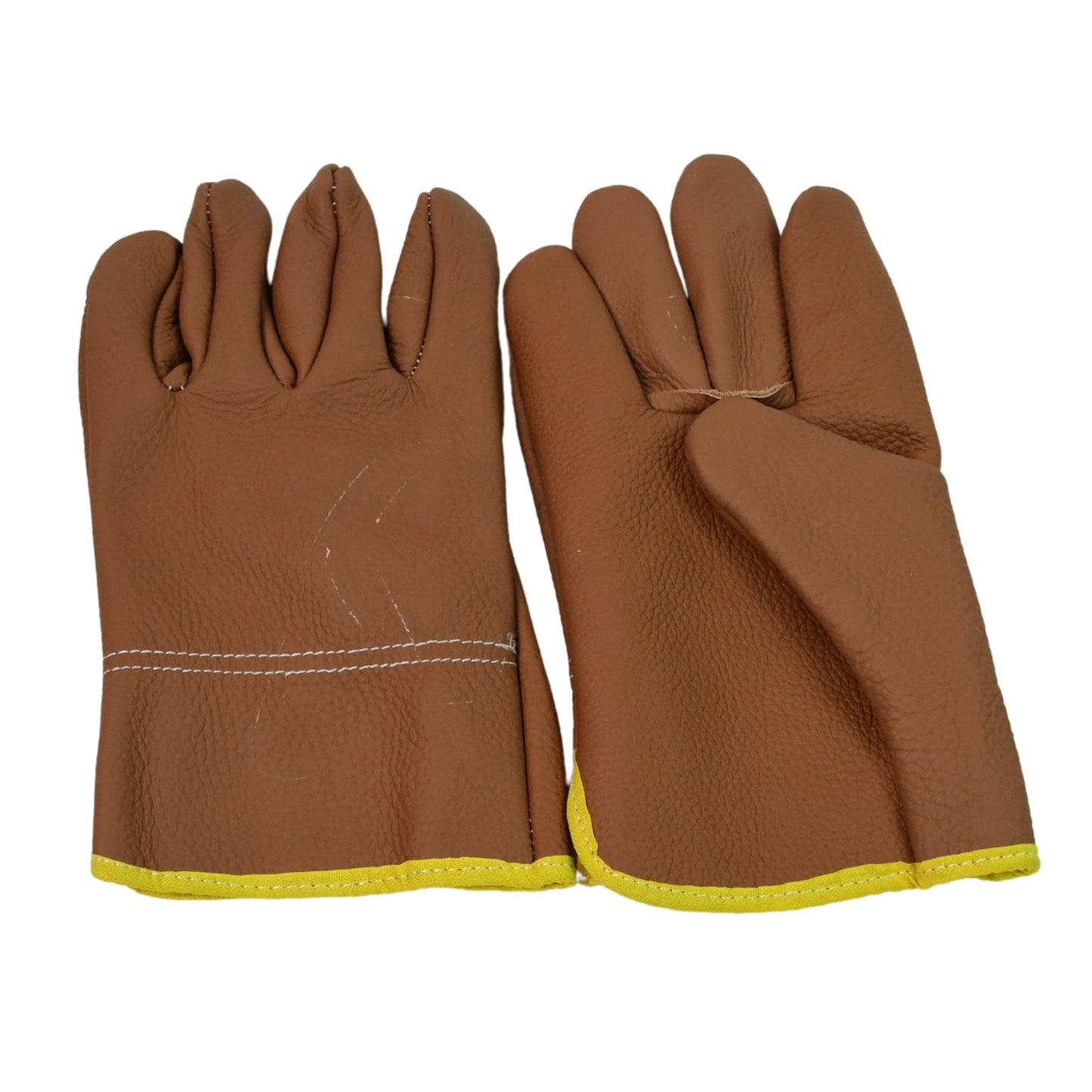 Gloves Gardening Gloves For Men Women Leather Gloves Heavy Duty Gloves (1 Pair) Wukusy