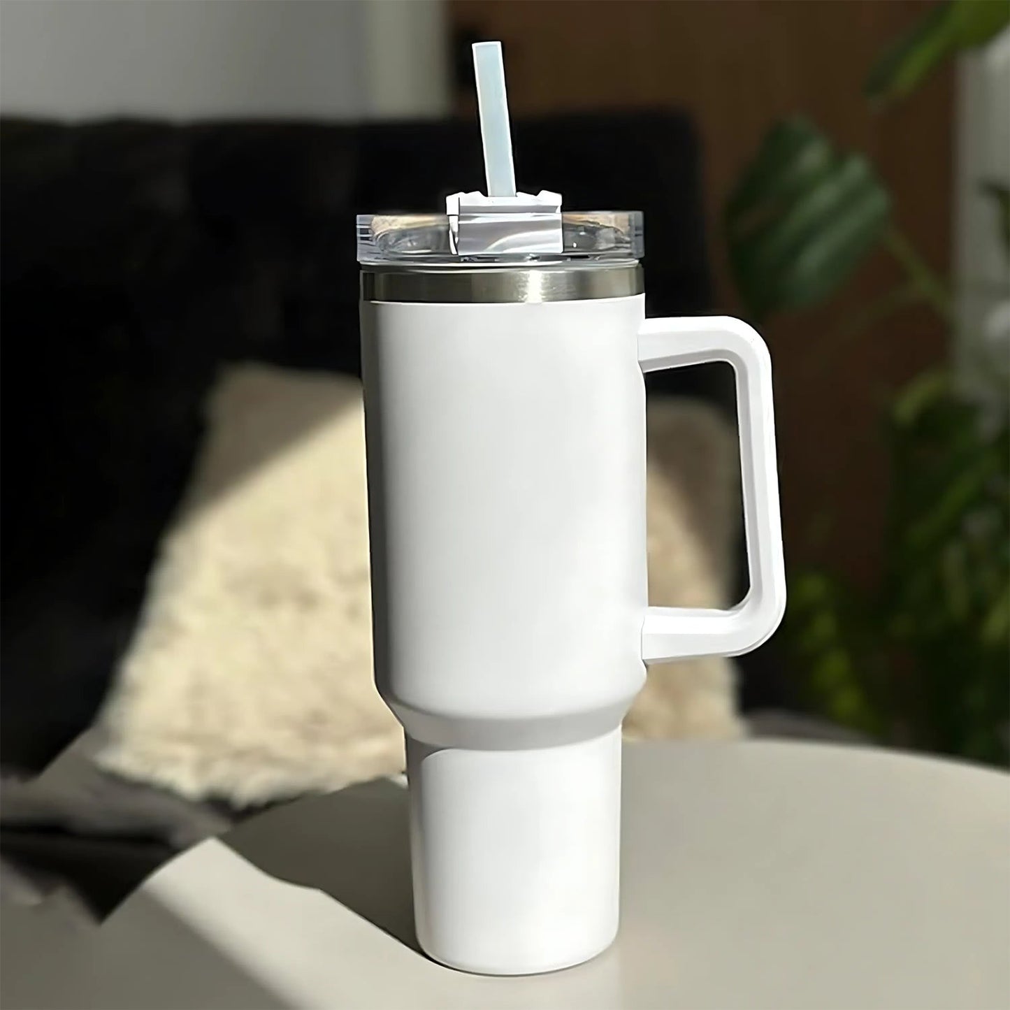White Extra Large Insulated Travel Mug (1200ml - 1 Pc) Wukusy