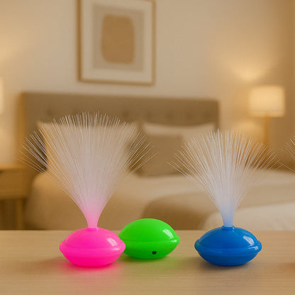 Fiber Optic Led Night Lamps Set (12 Pc) Wukusy