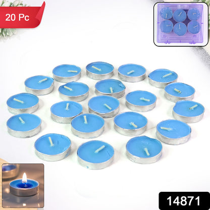 Multicolor Tea Light Candles - (20 Pc)