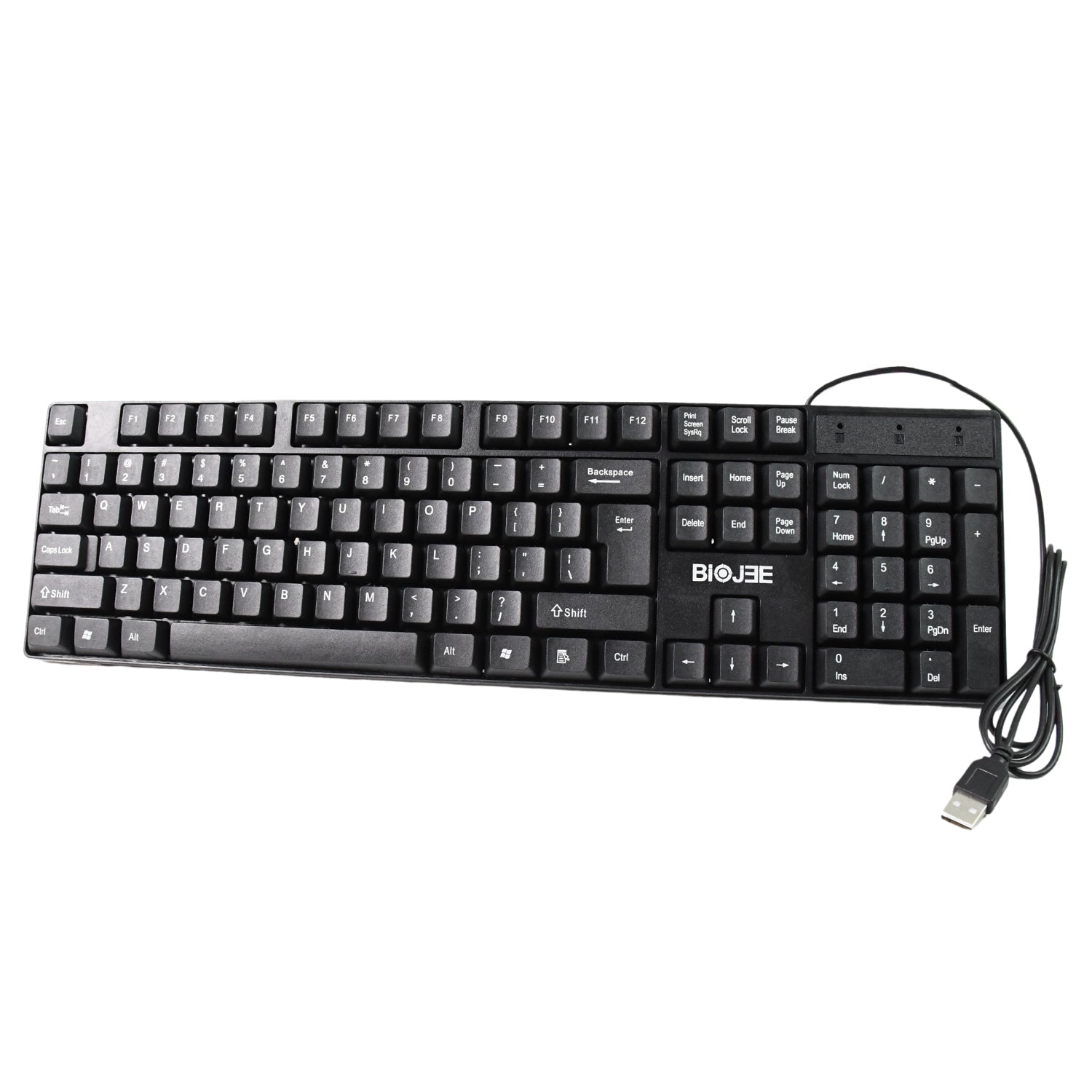 Wired Usb Keyboard 104 Keys (1 Pc) Wukusy