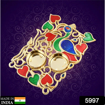 5997 Designer Rakhi Mere Bhaiya With Roli Tikka Peacock Designe Square Plate For Kumkum Thali Holder Pooja Return Gift Brotherbhaibhabhisisterfamily Rakhi For Rakshabandhan Wukusy