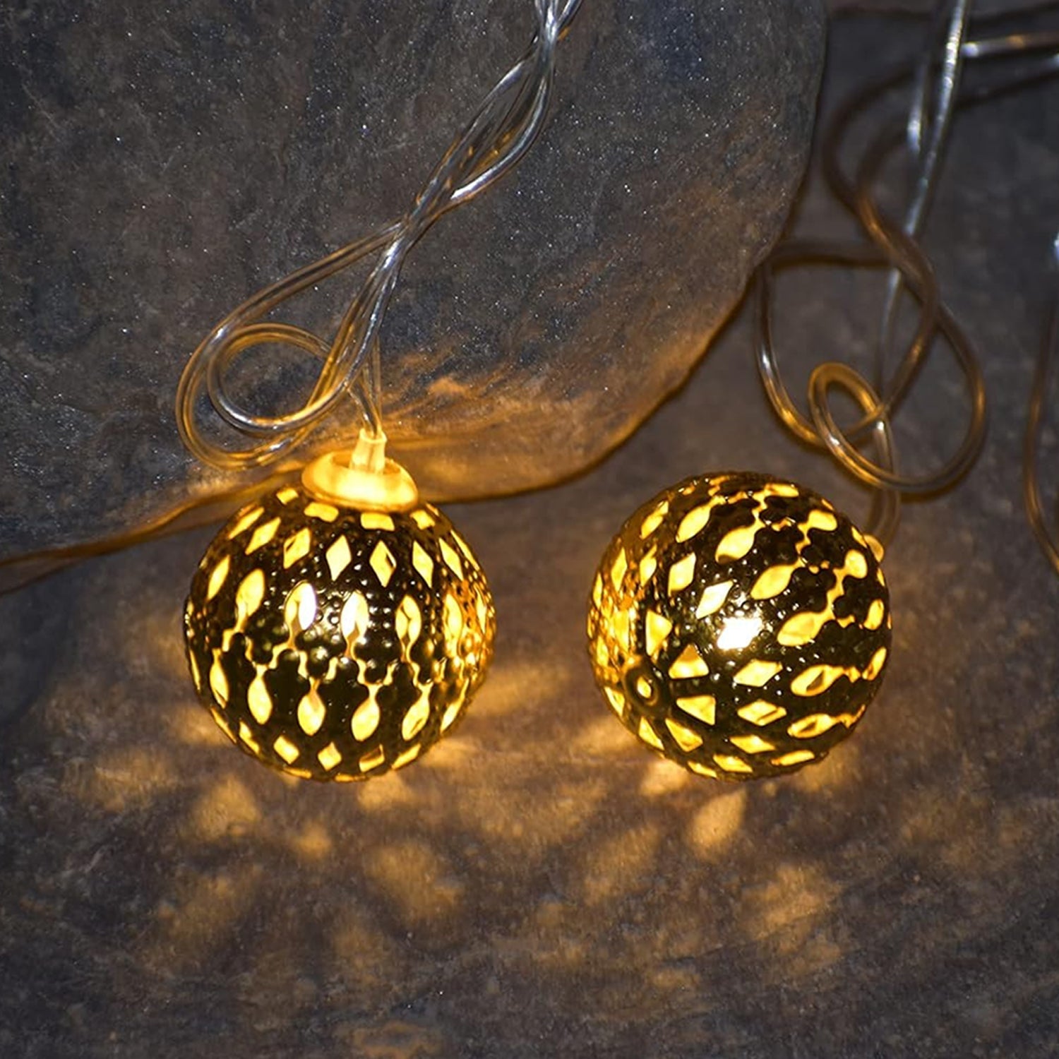 Decorative Metal Ball Led String Light (3 Meter ) Wukusy