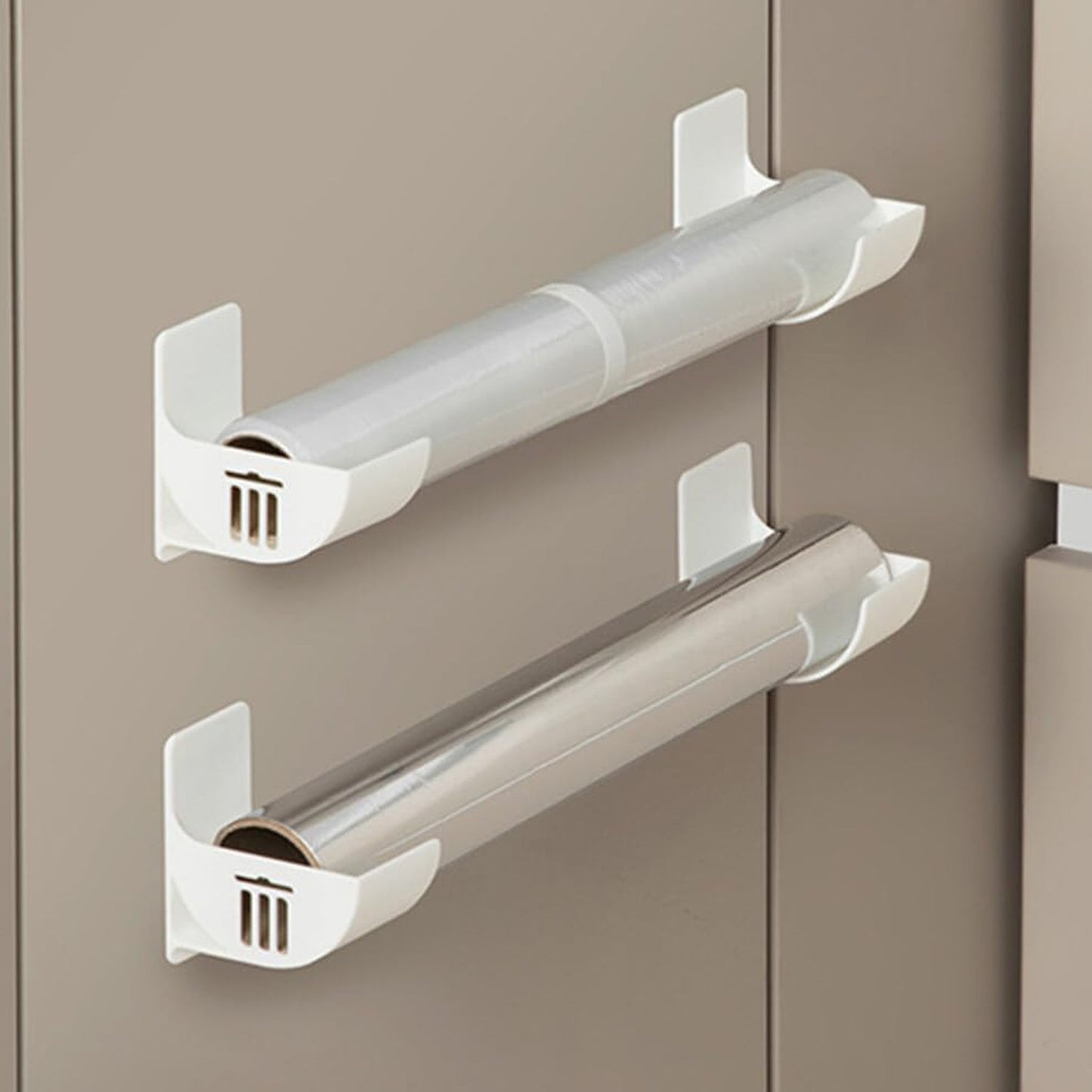 Trash Bag Holder Wall Mounted Trash Bags Storage Rack (1 Pair) Wukusy