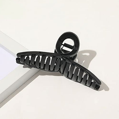 Plastic Hair Claw Clips Strong Clips (1 Pc  Mix Design  Color) Wukusy