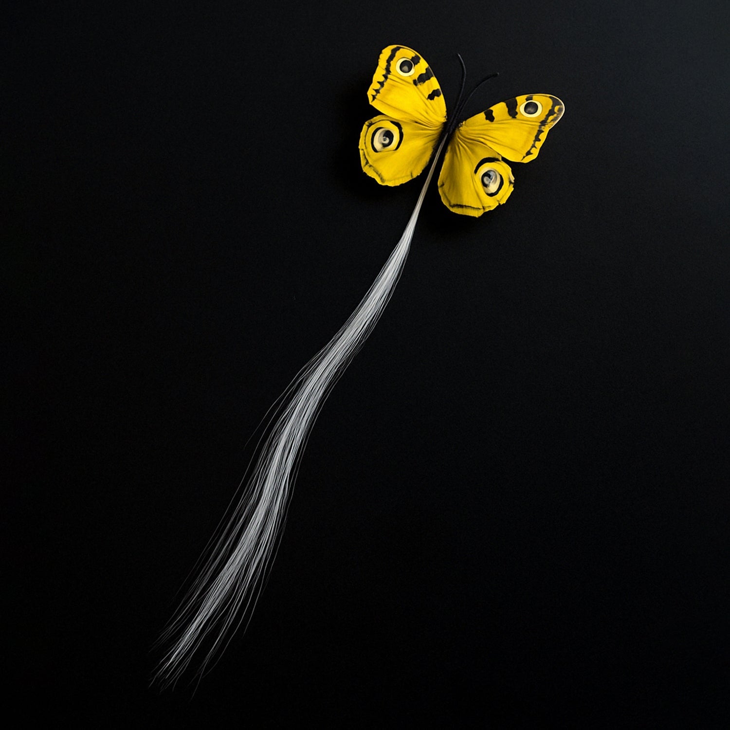 Led Butterfly Hair Braid Clip (Mix Color 1 Pc) Wukusy