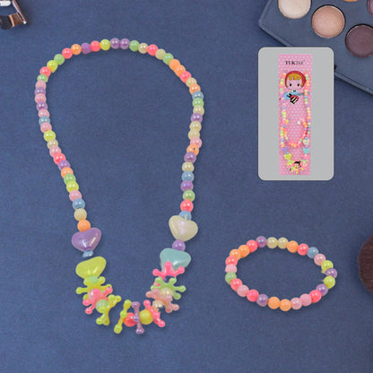 Pearl Pendant Necklace Bracelet Ring (2 Pc Set) Wukusy