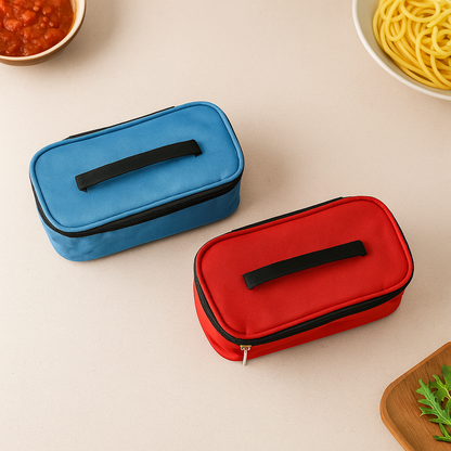 Premium Quality Insulated Lunch Box Bag (1 Pc) Wukusy