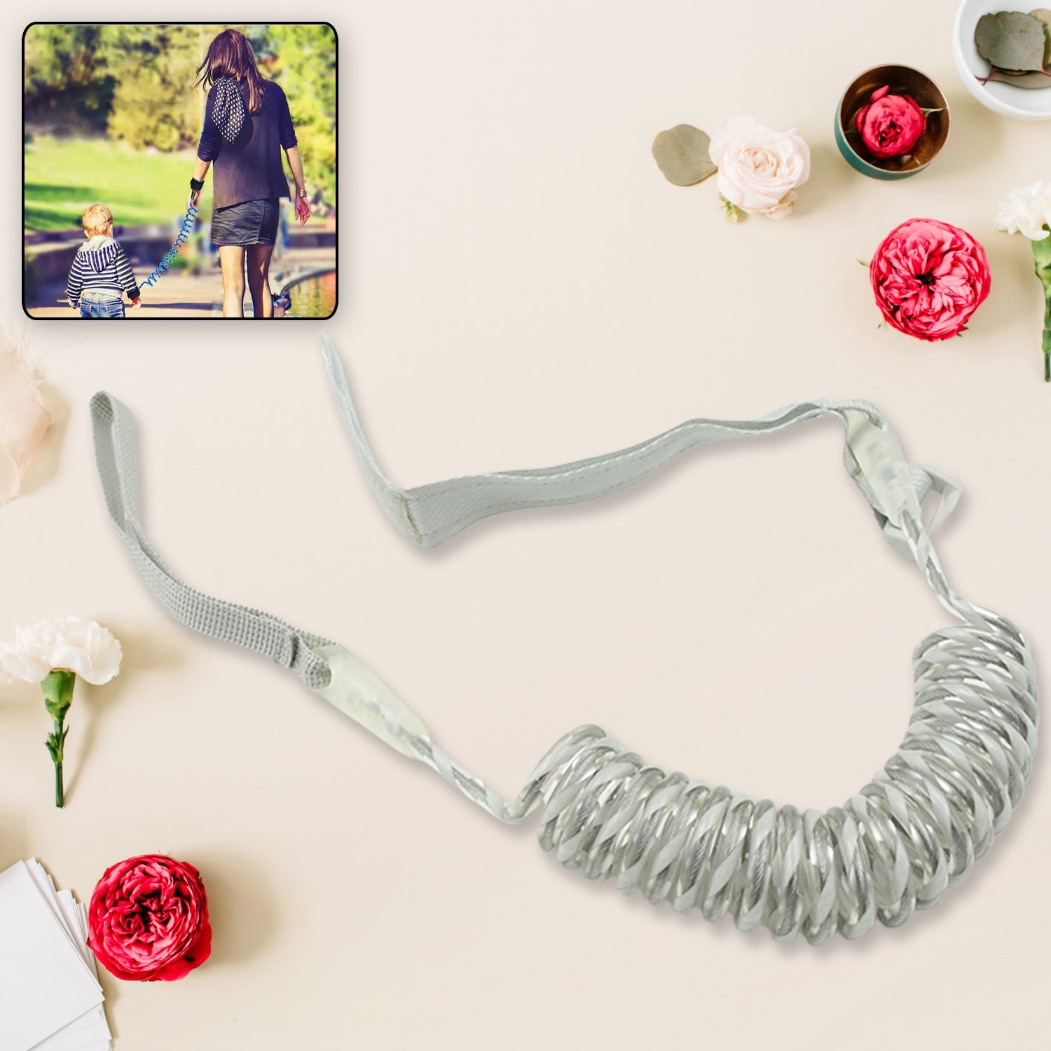 Baby Child Anti Lost Safety Wrist Link Harness Strap Rope Leash Walking Hand Belt For Toddlers Kids Wukusy