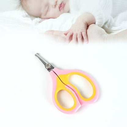 Baby Safety Nail Cutter Scissors For Safe Nail Clipping (1 Pc  Mix Color) Wukusy