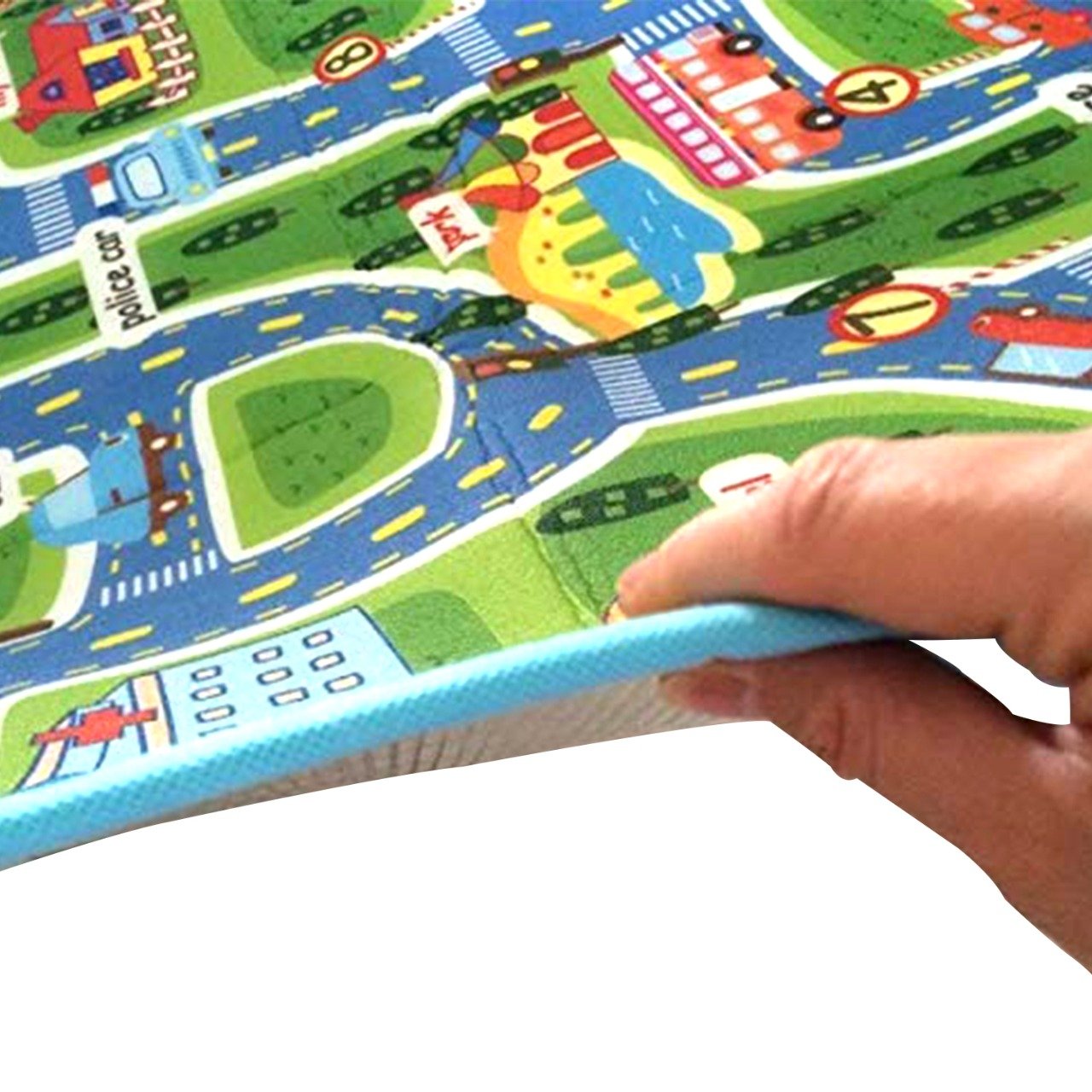 Waterproof Single Side Baby Play Crawl Floor Mat For Kids Picnic School Home (Size 180 X 115) Wukusy