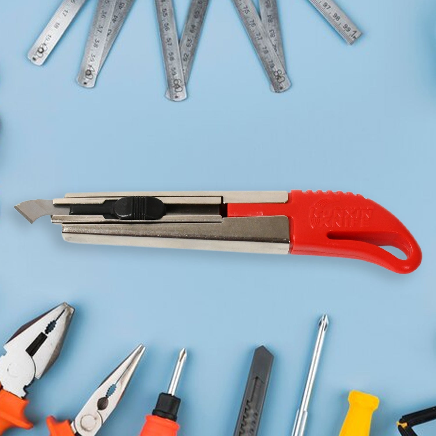 Multi-use Plastic Cutter With Plastic Cutting Blade And Precision Knife Blade Wukusy