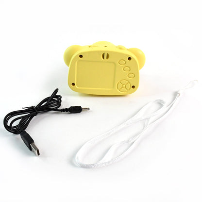 Cute Bear-shaped Mini Rechargeable Fan (1 Pc) Wukusy