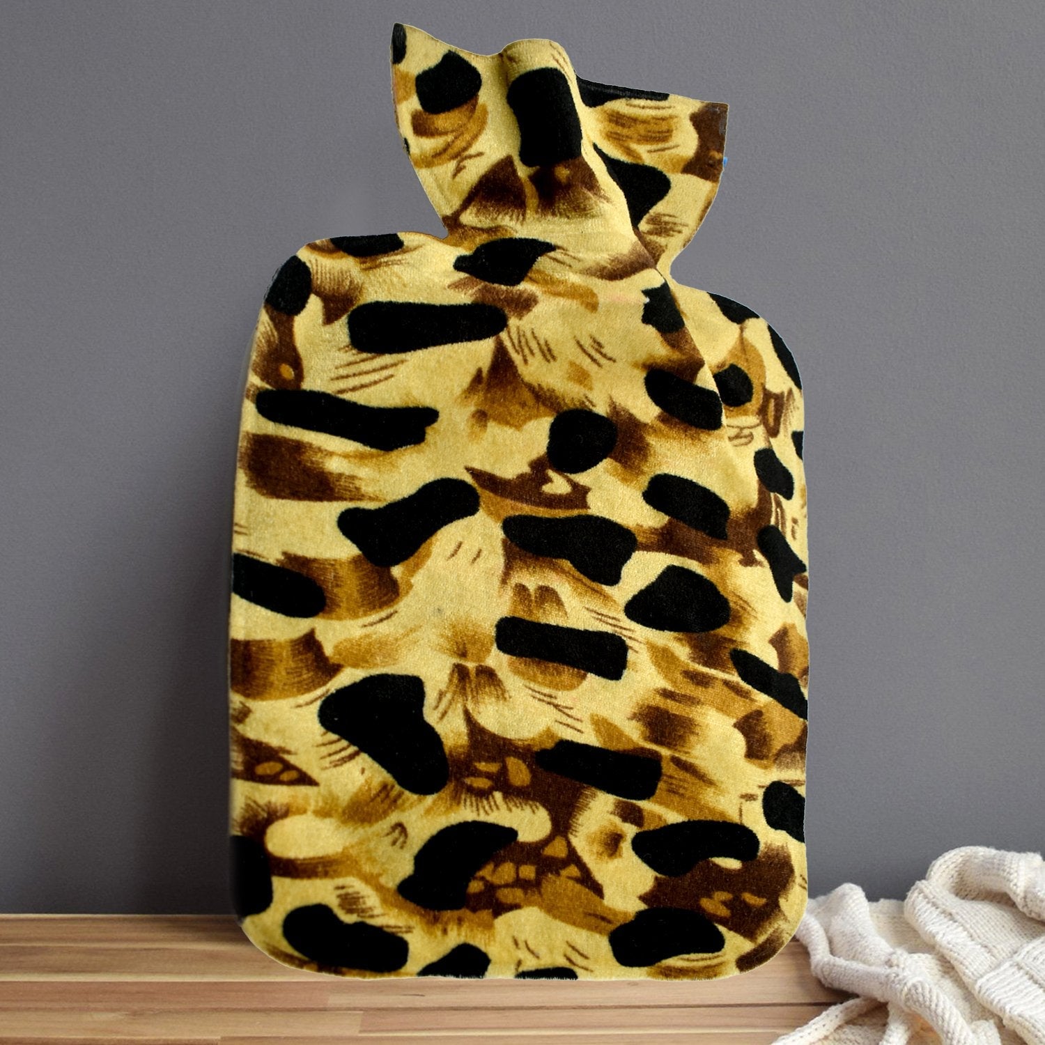 7245 Personal Care Rubber Hot Water Heating Pad Bag For Pain Relief (Large) Wukusy