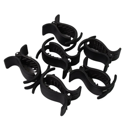 Big Hair Clips For Girls Kids Hair Accessories (6 Pcs Set  Black) Wukusy