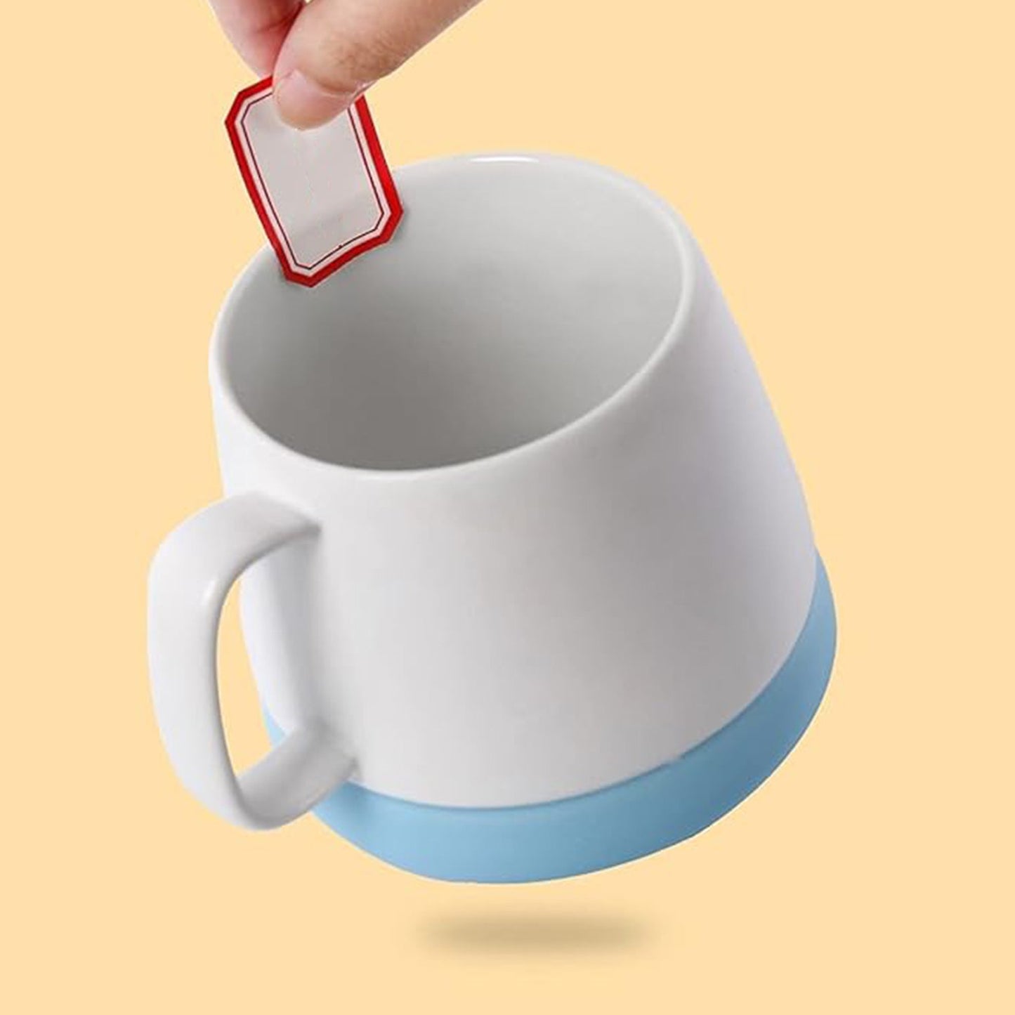 Multipurpose Writable Blank Label Sticker Sheets (50 Sheet) Wukusy