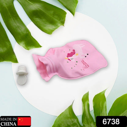 Mix Design Printed Small Hot Water Bag  For Pain Relief Neck Shoulder Pain And Hand Feet Warmer Menstrual Cramps Hot And Cold Therapy Leak Proof Pad (1 Pc) Wukusy