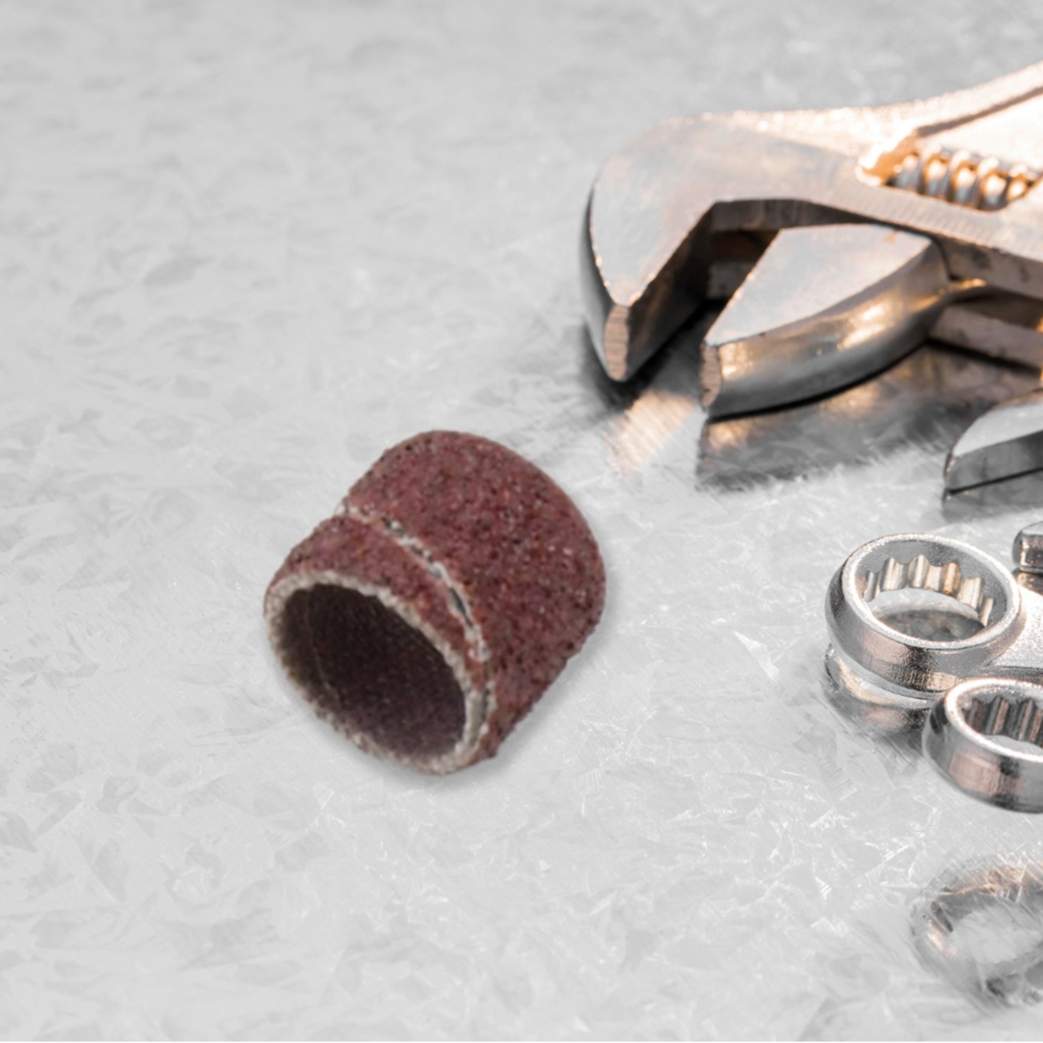 Drum Polishing Kit Drum Sanding Sleeves Widely Used (10 Pcs Set) Wukusy