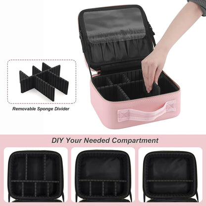 VanityMate - Premium Led Light Makeup Organizer Box Wukusy