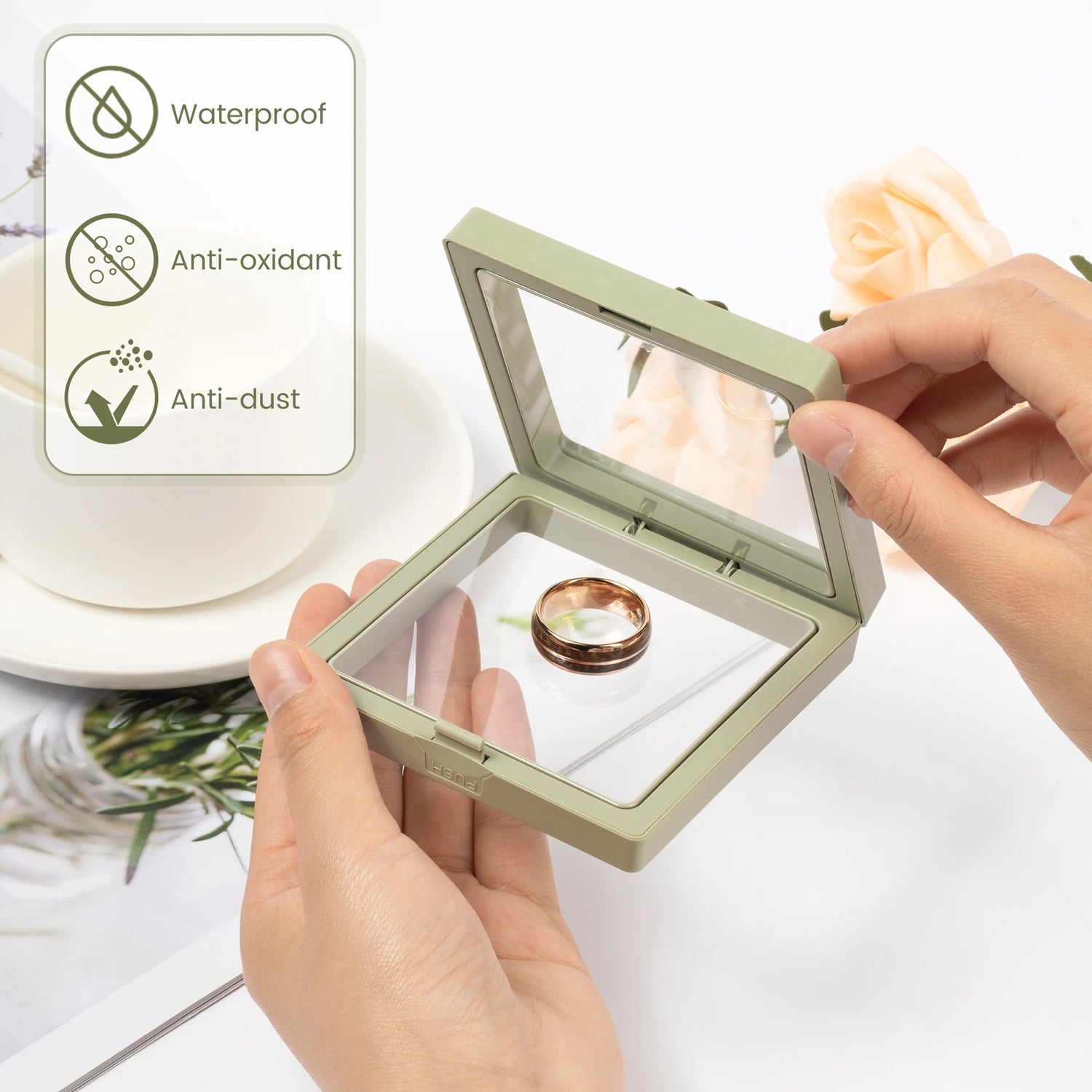 Gift Packaging 3d Floating Frame Display Case (1 Pc) Wukusy