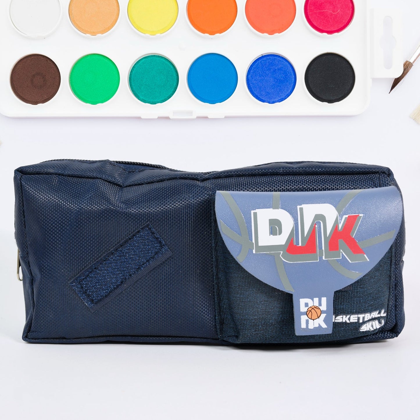 Pencil Pouch With Zipper Students Pencil Case Large Capacity Makeup Pouch Stationery Bag (1 Pc) Wukusy