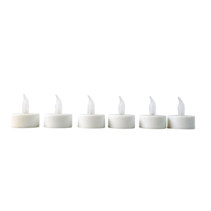 Led Flameless Tealight Candles Lights (6 Pc) Wukusy