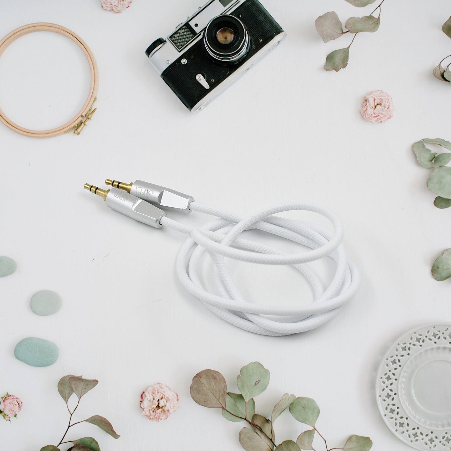 Aux Cable For Mobile And Tablet Home  Car Stereos  More (1 Pc  1000mm) Wukusy