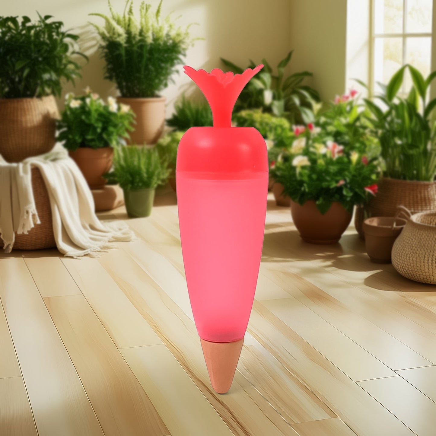 Self Watering Spike Plant Watering Globes And Automatic Plant Watering System (1 Pc) Wukusy