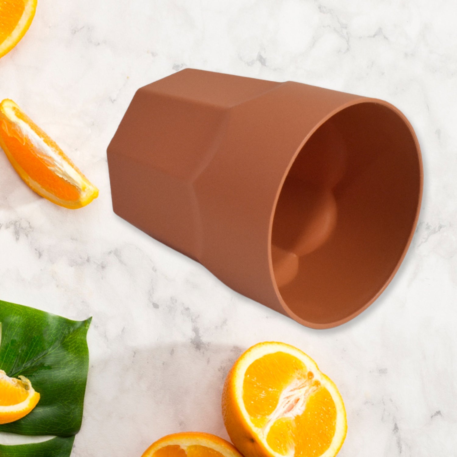 Plastic Tumblers Lightweight Cups  Glass Reusable Serving Drinking Cups (1 Pc) Wukusy