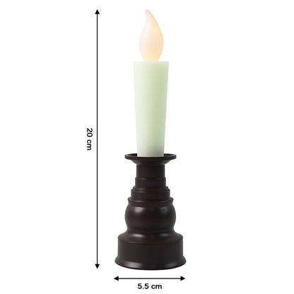 Premium Led Flameless Candle With Holder (1 Pc) Wukusy