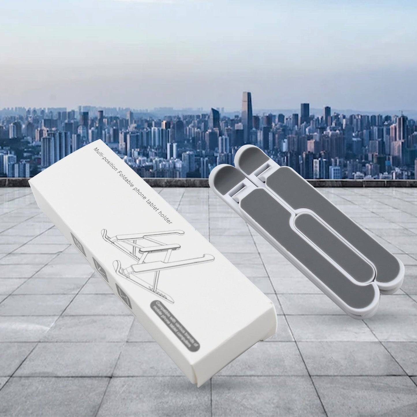 Adjustable Laptop Stand Holder With Built-in Foldable Legs And High Quality Fibre Wukusy