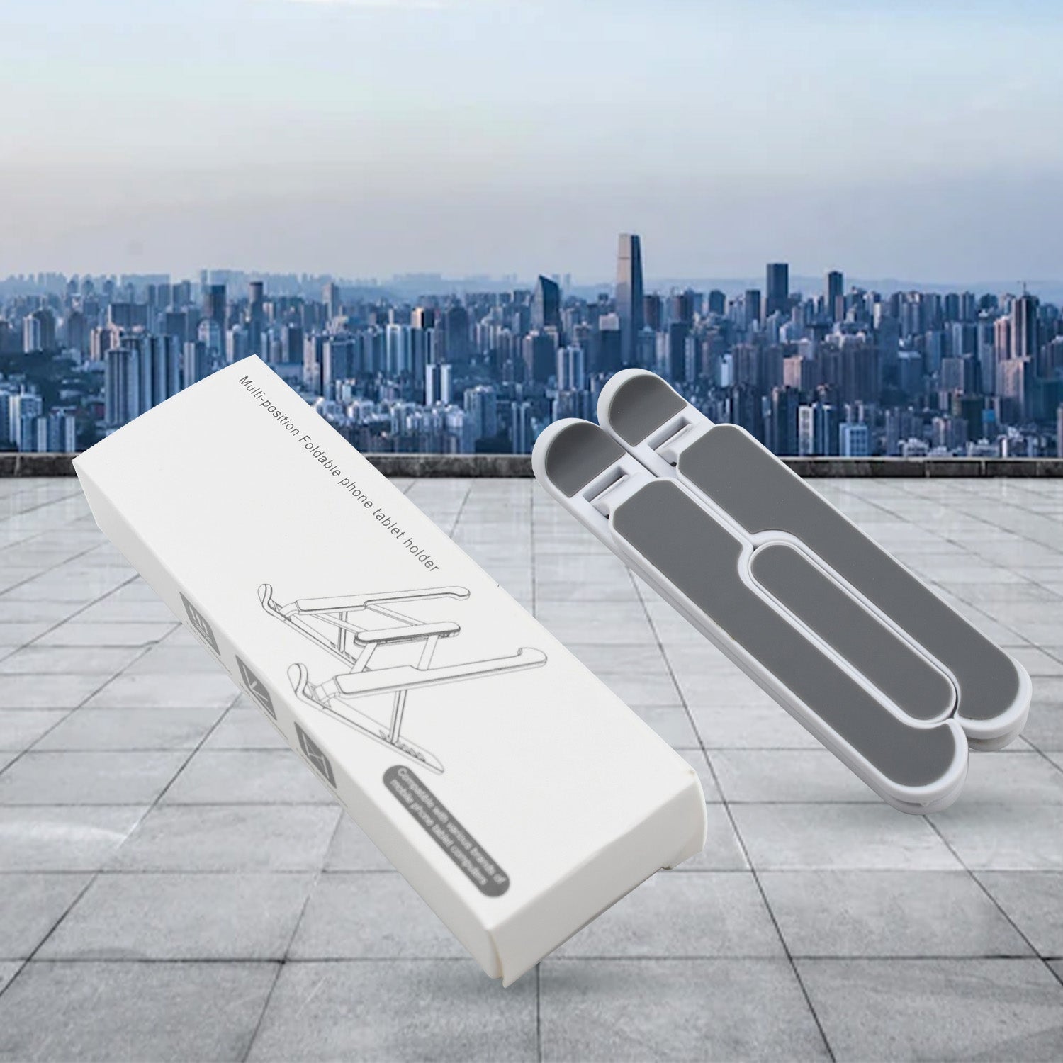 Adjustable Laptop Stand Holder With Built-in Foldable Legs And High Quality Fibre Wukusy