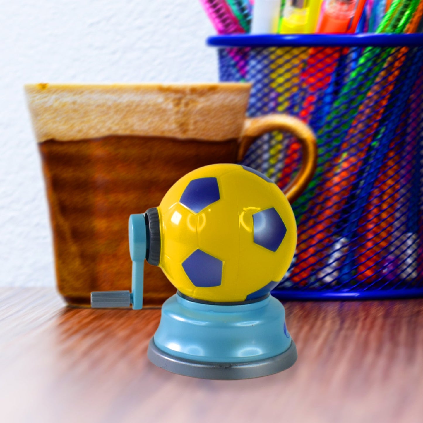 Football Design Pencil Sharpener (1 Pc) Wukusy