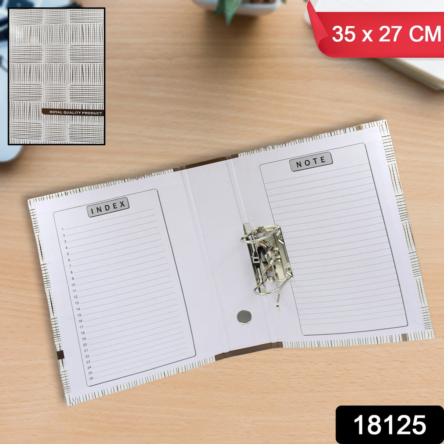 Box File Paper Holder Organizer School Office Home For Documents (3527 Cm  1 Pc  Moq - 4 Pcs) Wukusy