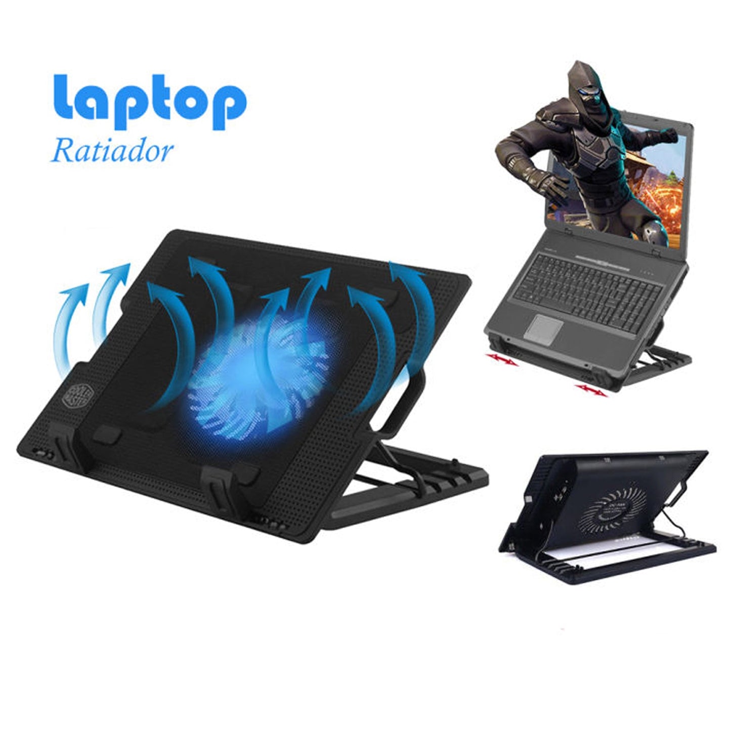 Laptop Fan Cooling Pad Laptop Cooling Pad (1 Pc) Wukusy