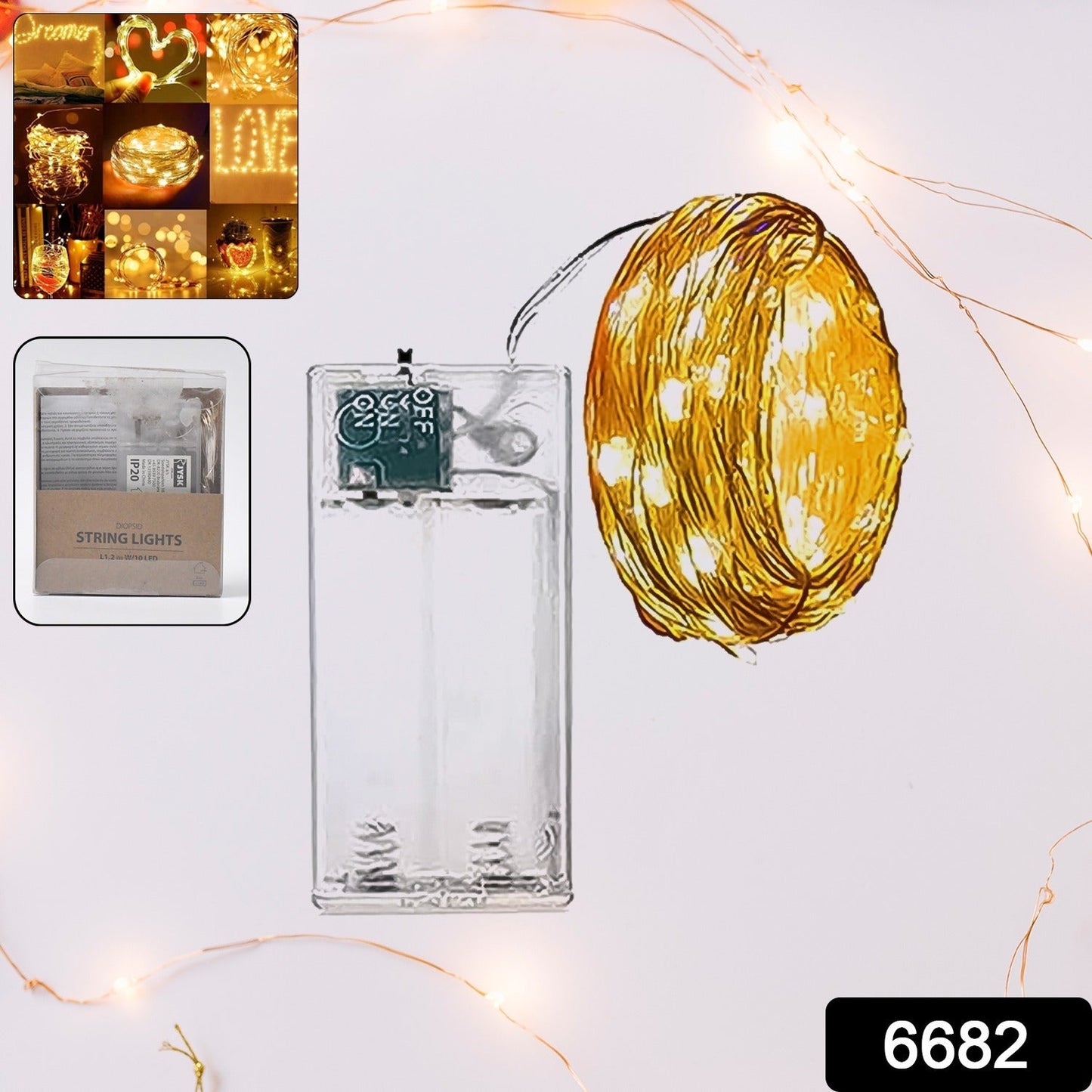 Led Flexible Wire Waterproof Lights For Party (2aa Battery Operated Battery Not Included) Wukusy