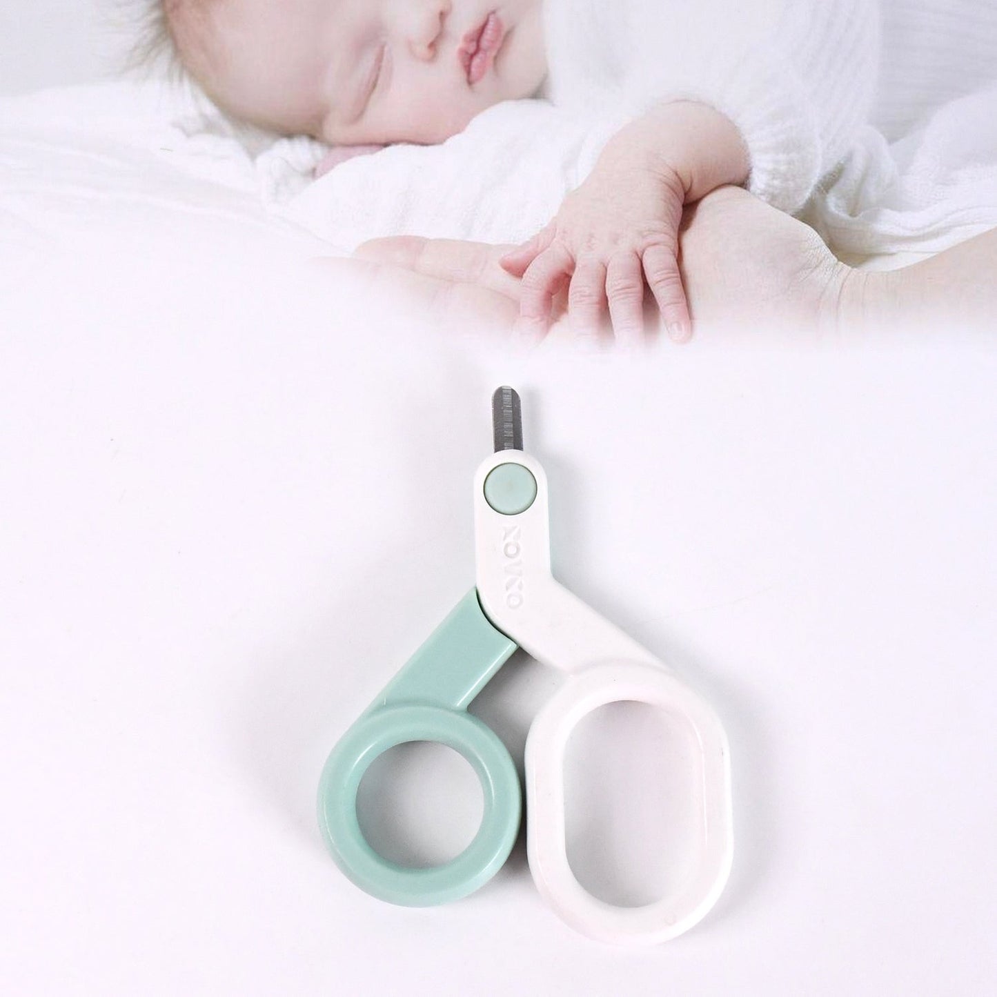 Baby Safety Nail Cutter Scissors For Safe Nail Clipping (1 Pc) Wukusy