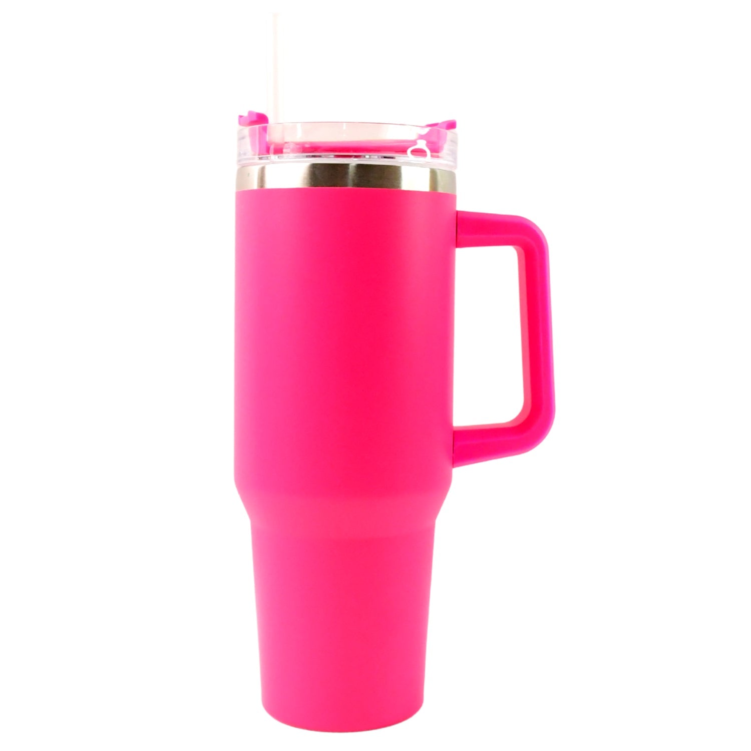 Pink Extra Large Insulated Travel Mug (1200ml - 1 Pc) Wukusy